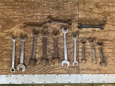 13 Vintage Wrenches