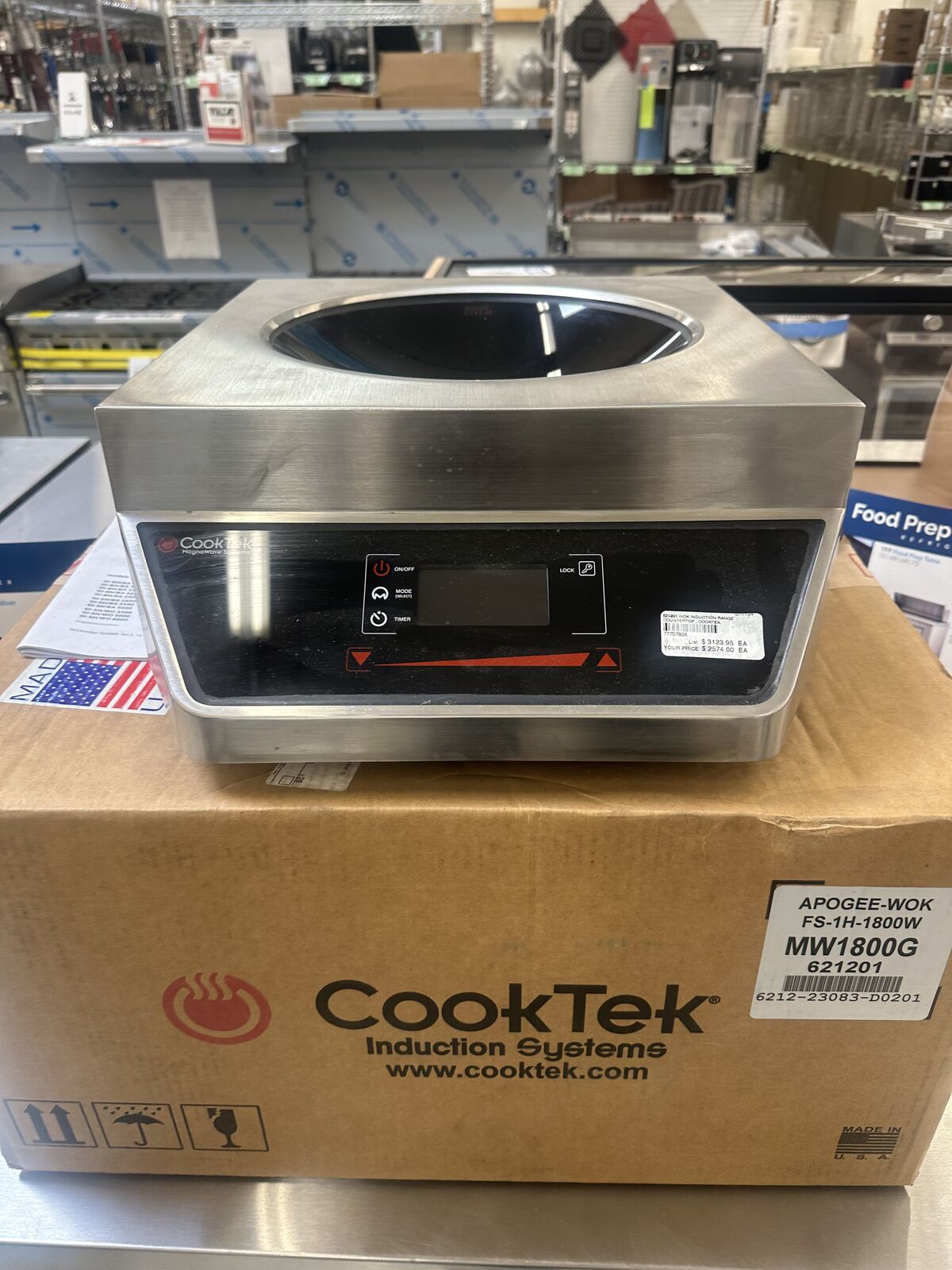 CookTek Induction Walk Range HFT-WK18-1