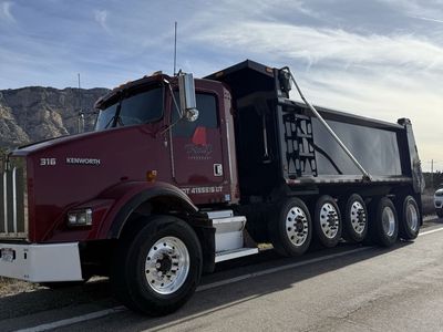 Dump trucks available for hire