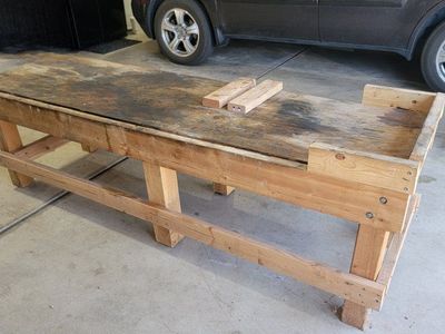 Motorcycle Table Bench