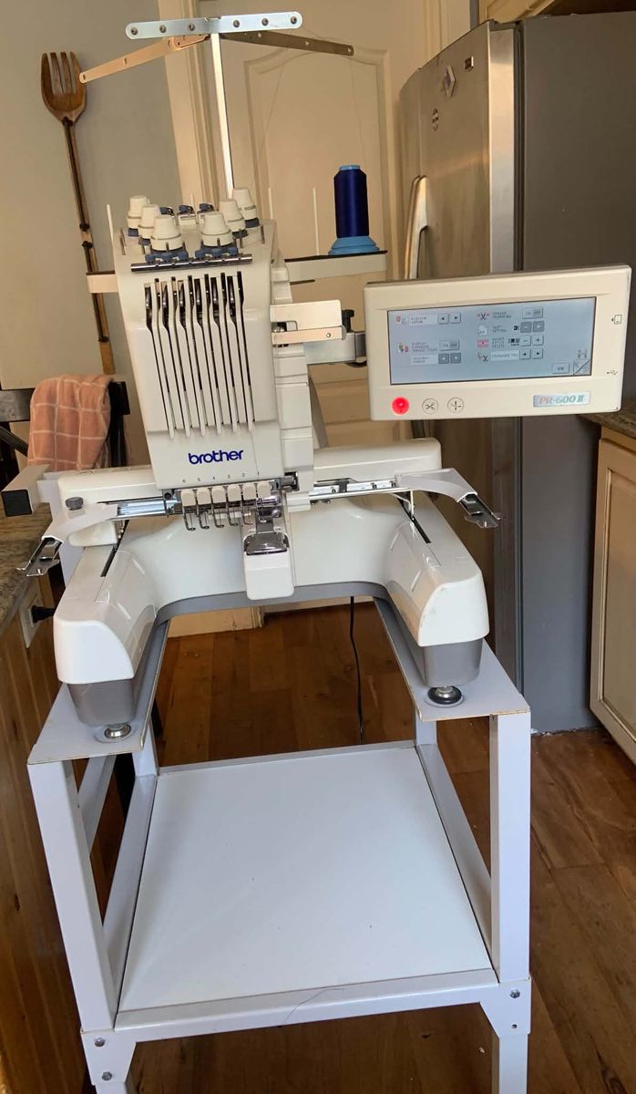 Brother PR-600 II 6 needle embroidery machine