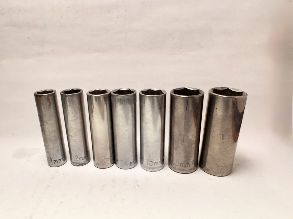 Craftsman 3/8 dr Metric Socket Set Deep 6PT