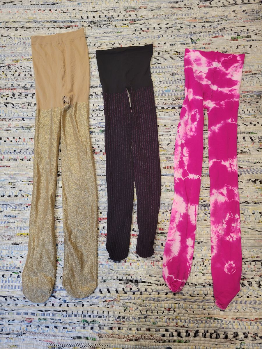 Glory Knitting and assorted modeling tights