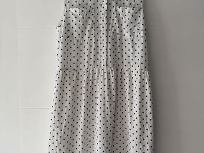 Ann Taylor Loft sleeveless linen dress size 6