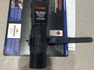 CURT Echo 51180 Wireless Mobile Trailer Brake Controller - Bluetooth iOS/Android Compatible
