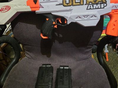 nerf ultra amp motorized blaster