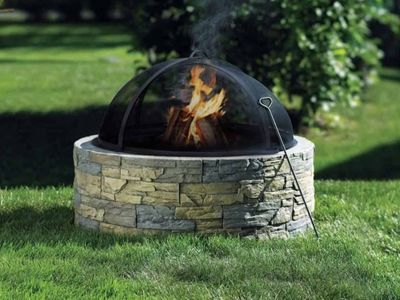 SUNCREAT 40" Fire Pit Spark Screen #38