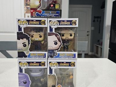 Marvel Infinity War funko pops