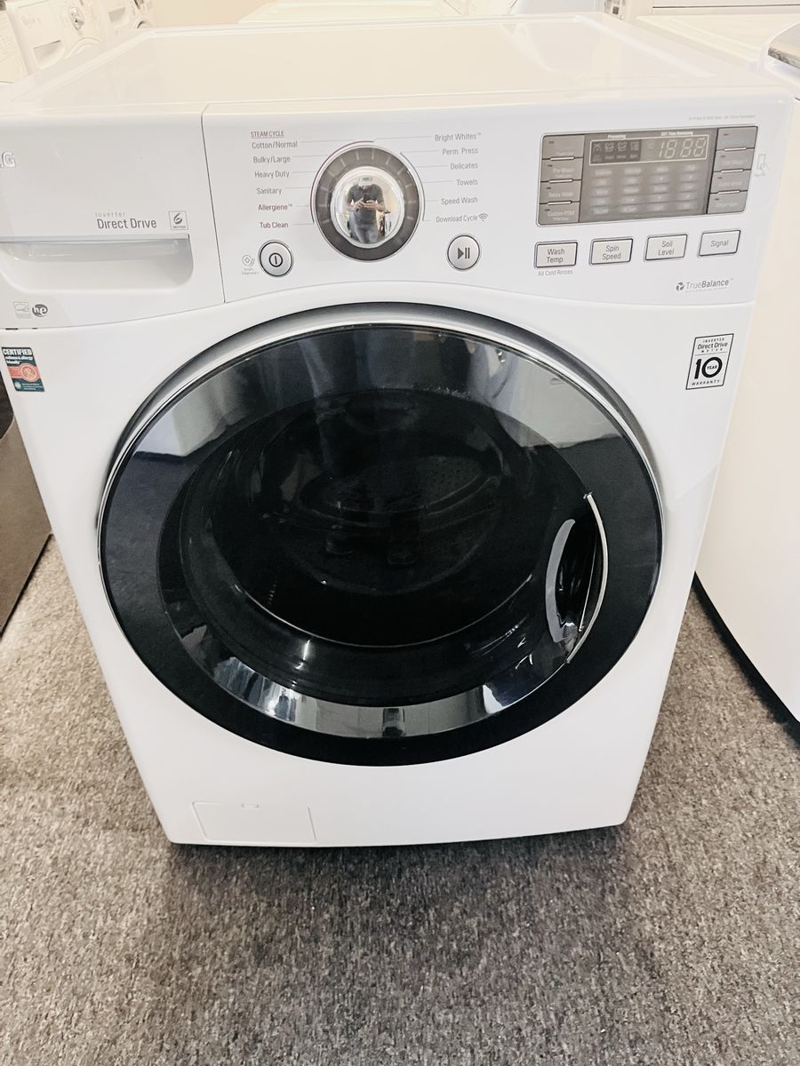 LG ultra capacity 4.5 cu ft washing machine