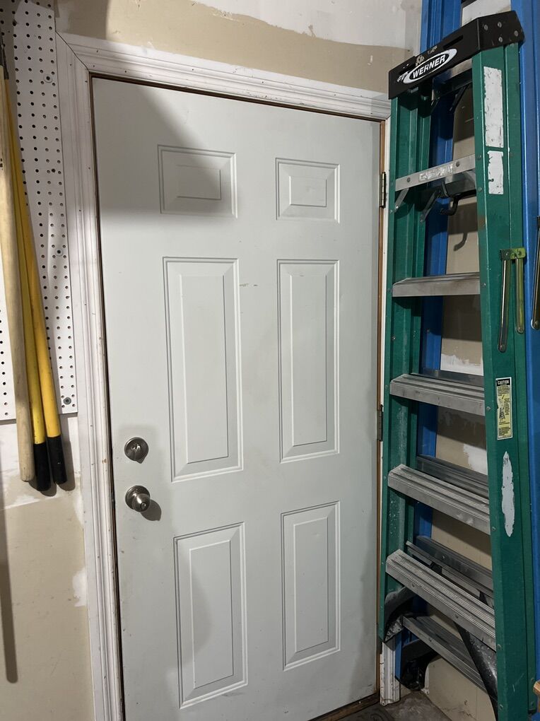 Single Hung Exterior Door Standard 3 Foot