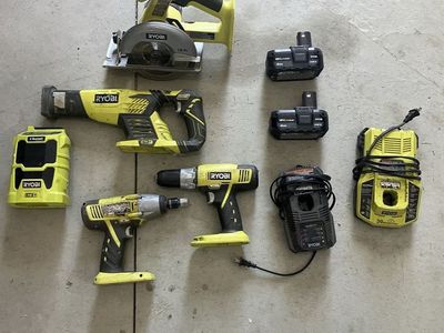 Ryobi power tools
