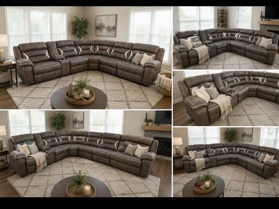 ️ Luxury Sectional for a Fraction of Retail! ️ Beautiful Ashley Sectional – Like New!