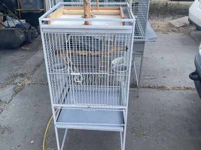 Bird cages and accessories