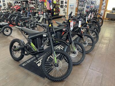 Electric motorcycles Sur-ron, Talaria, Rawrr Mantis, Stacyc, Electric Motion