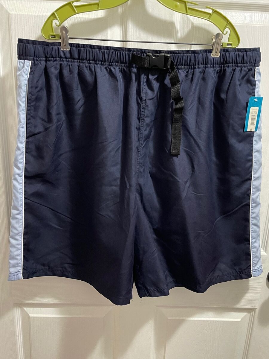 NWT Mens Cherokee Snap Buckle Board Shorts Swim Trunks Swimwear 2XL XXL