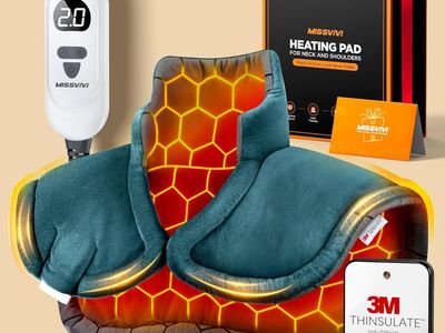 *New* Weighted Heating Pad for Neck and Shoulder Pain Relief