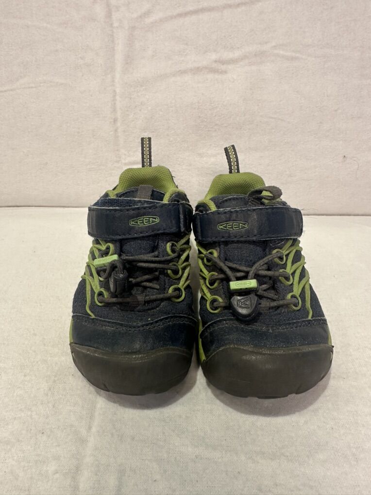 Keen Toddler Size 8 Navy Wtrprf Hiking Shoes