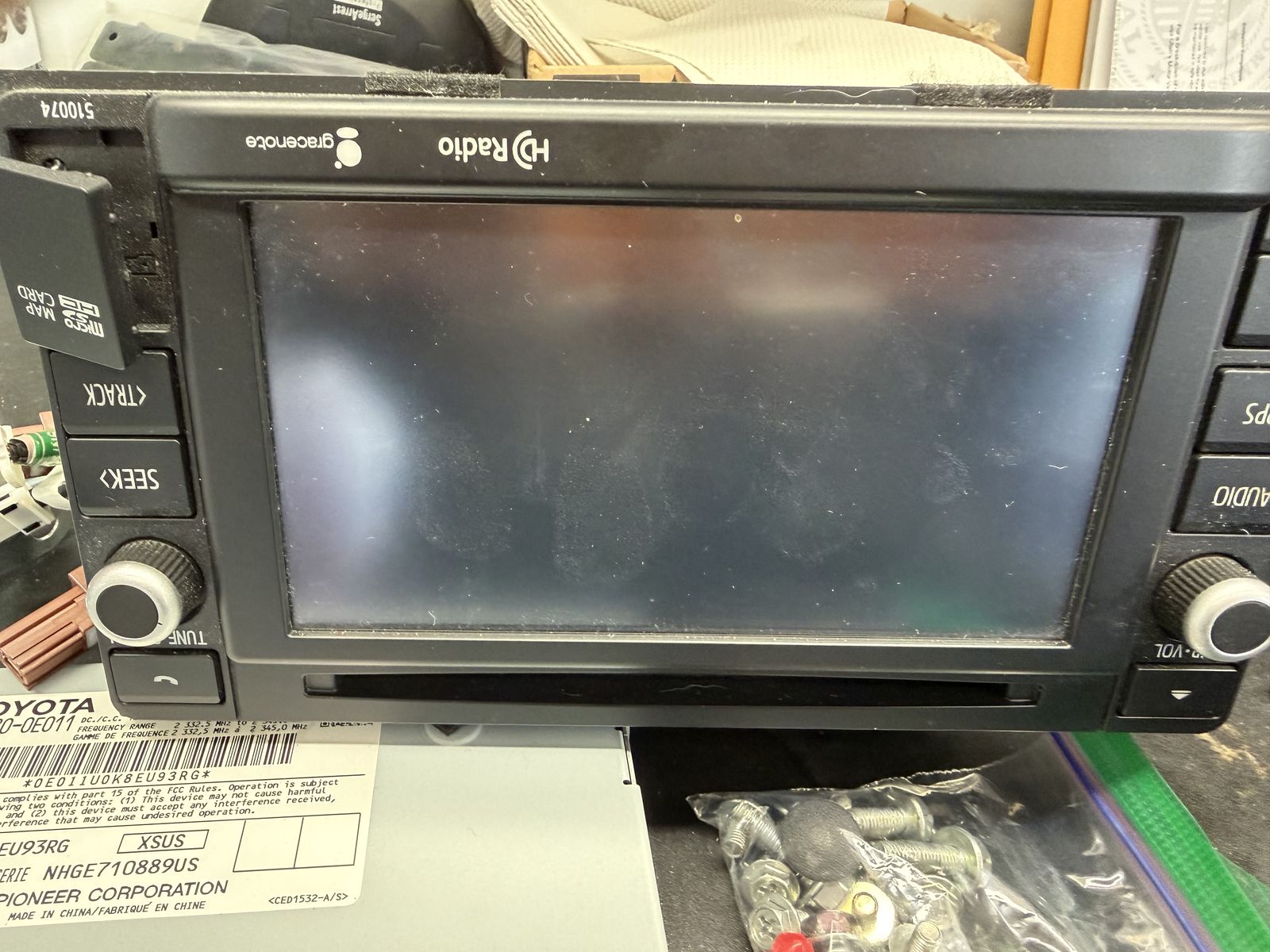 2015 Toyota Tacoma Stock Stereo and Amp