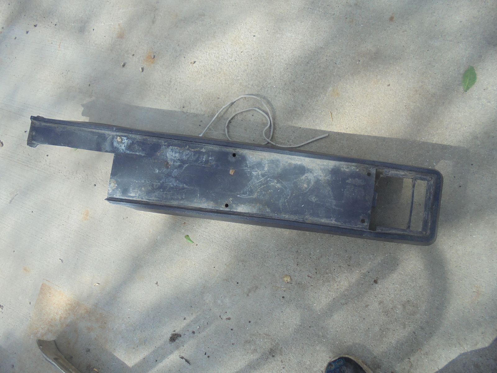 1965 mustang bottom part consol