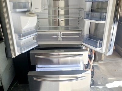 Stainless Samsung French Door Counter Depth Regrigerator
