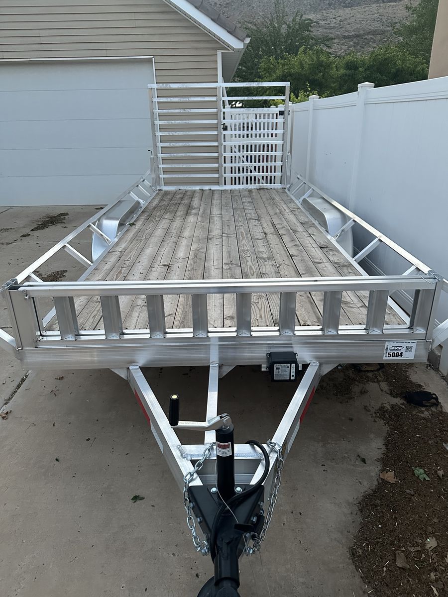 2025 Baughman Aluminum 7x16 Tandem Axle ATV Trailer