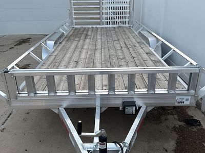 2025 Baughman Aluminum 7x16 Tandem Axle ATV Trailer