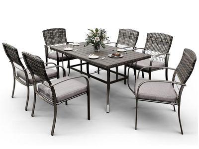 Pamapic 8504 6-Piece Patio Dining CHAIRS ONLY