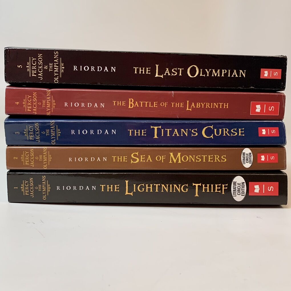 Percy Jackson And The Olympians Series  Books 1-5