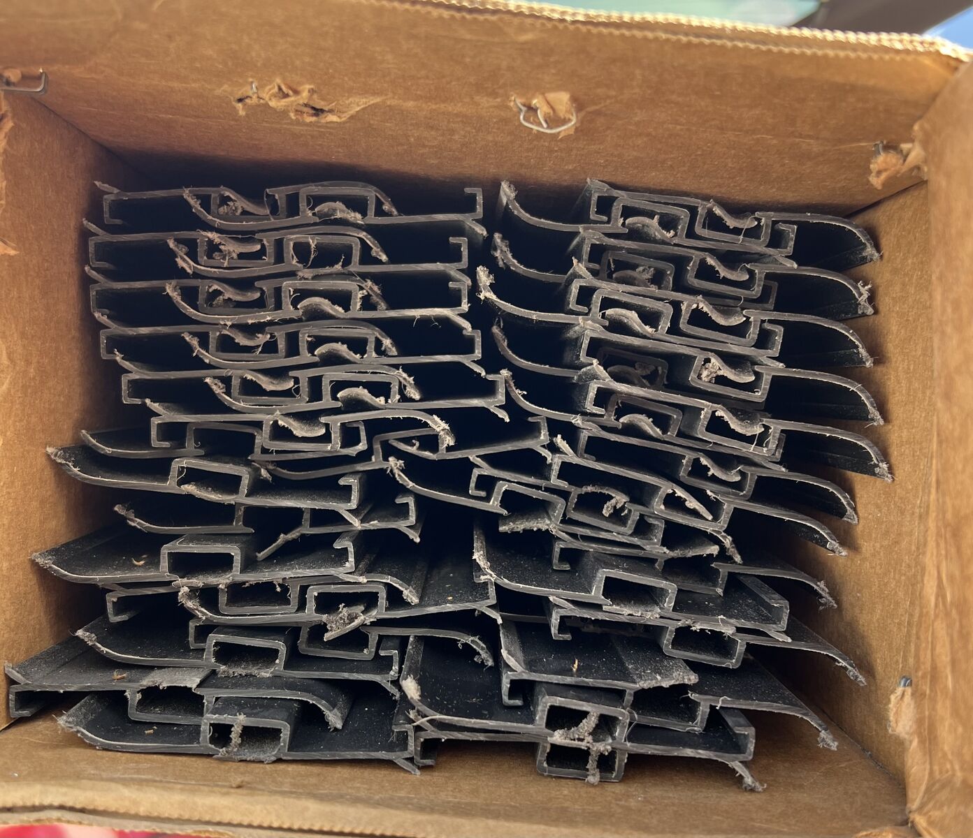 Motivated Seller: New Rubber Cove Base Brown Prefinished Vinyl rubber WallBase Floor Moulding Trim