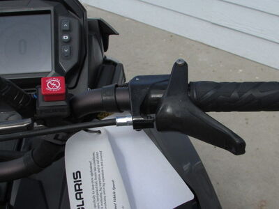 2025 Polaris® 9R RMK KHAOS 155 Shadow Gray / Gloss Black