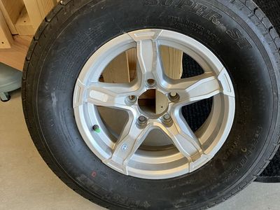 Aluma Trailer Spare Tire and Wheel