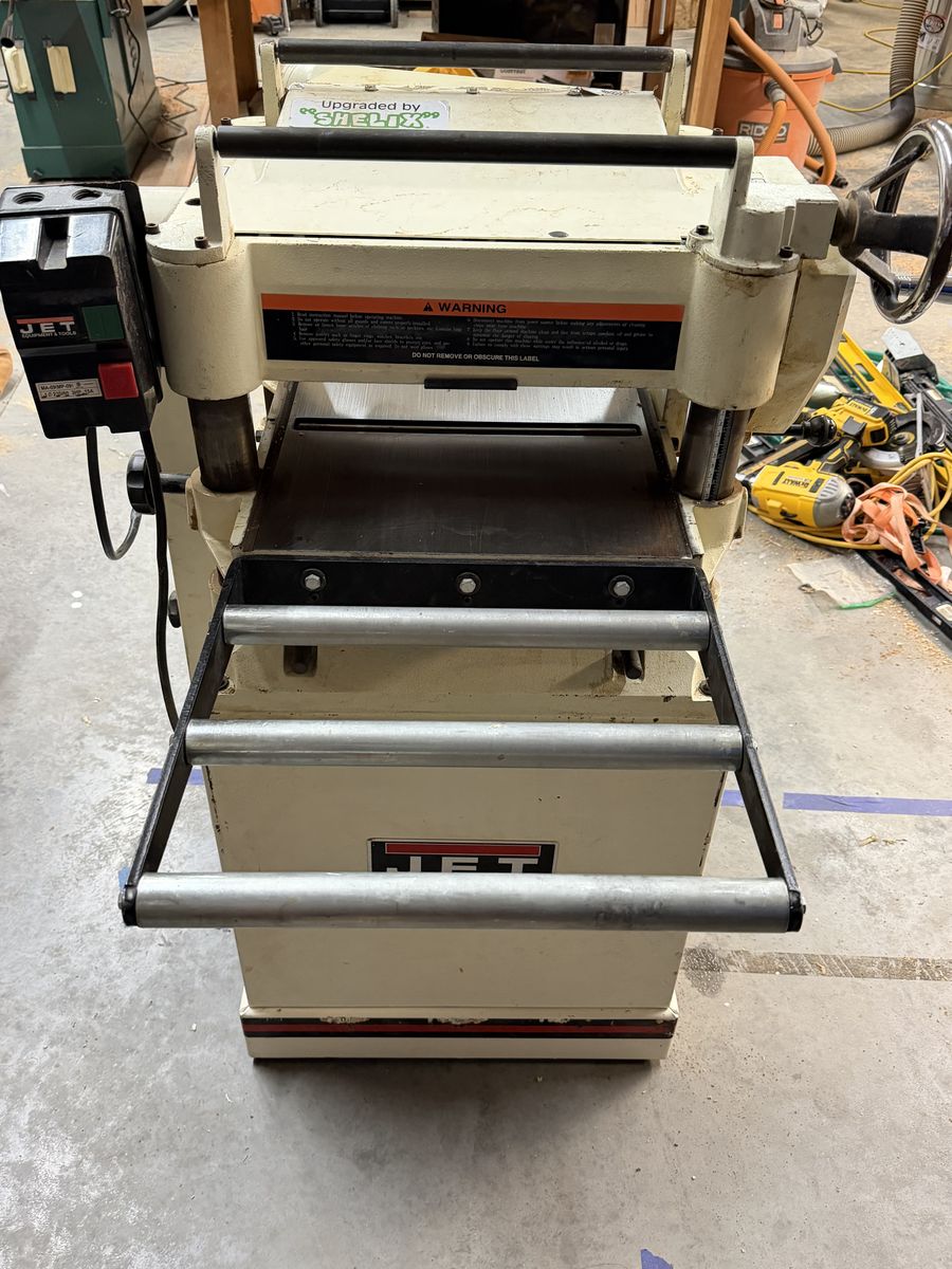 15” Jet Woodworking Planer w/Helical Head