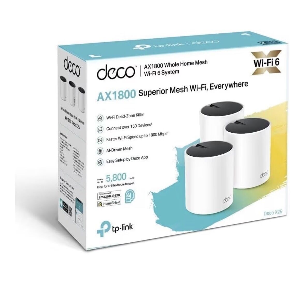 Deco X25 Wifi mesh system (3)
