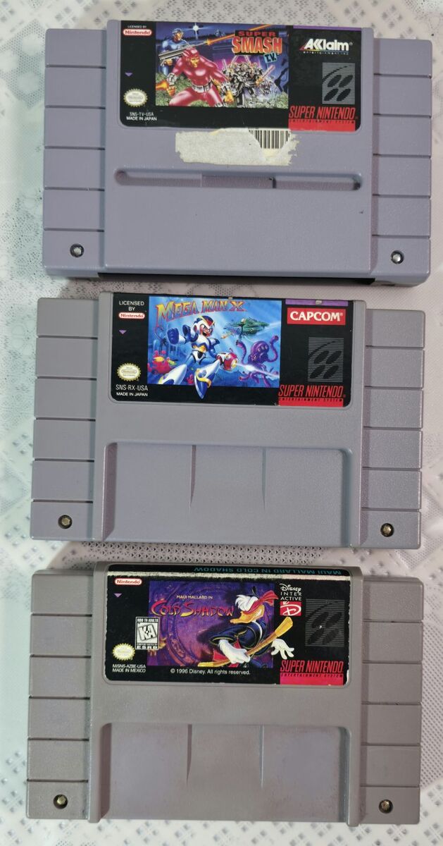 SNES Nintendo Video Games (3)