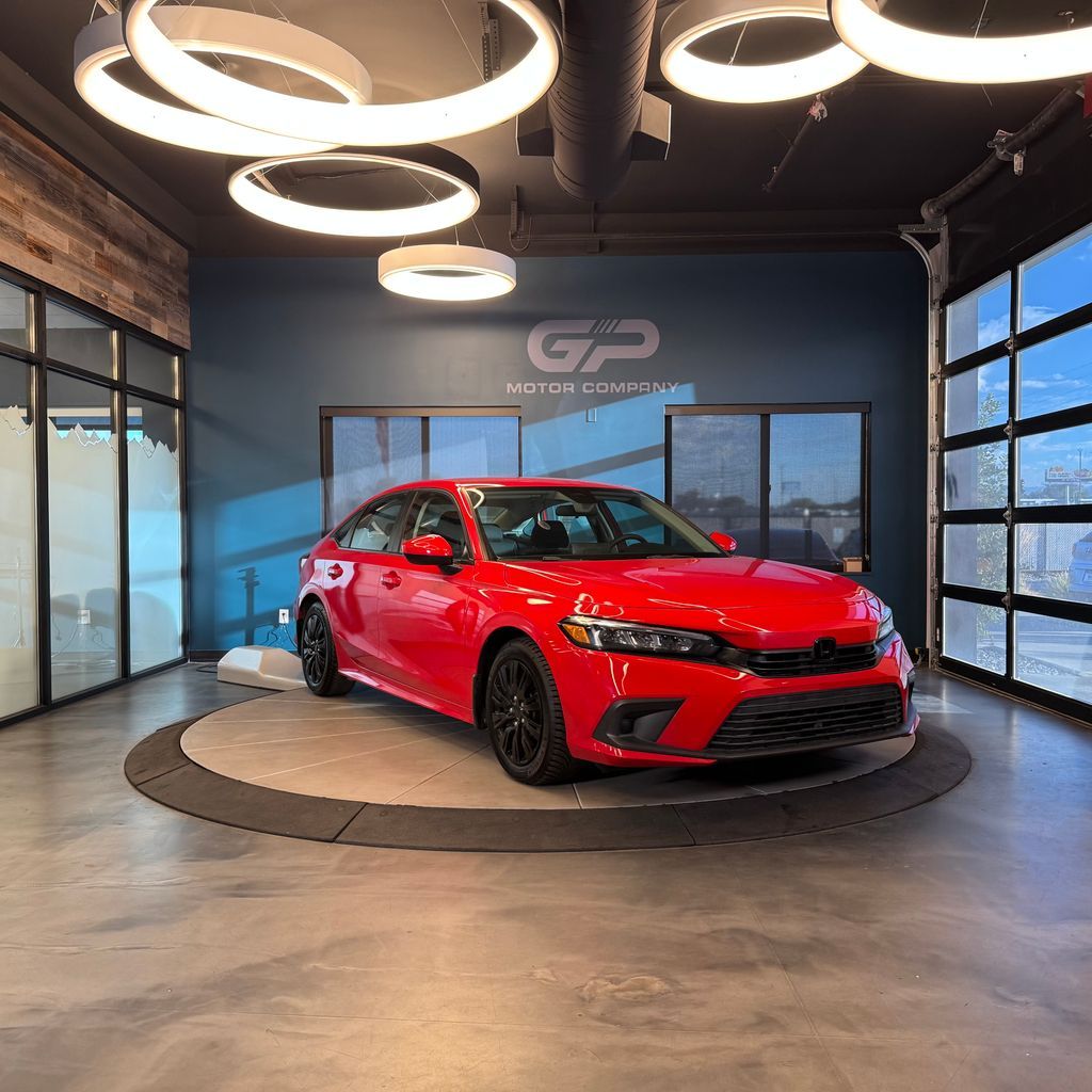 2023 Honda Civic LX — rebuilt & branded title, 13% below market