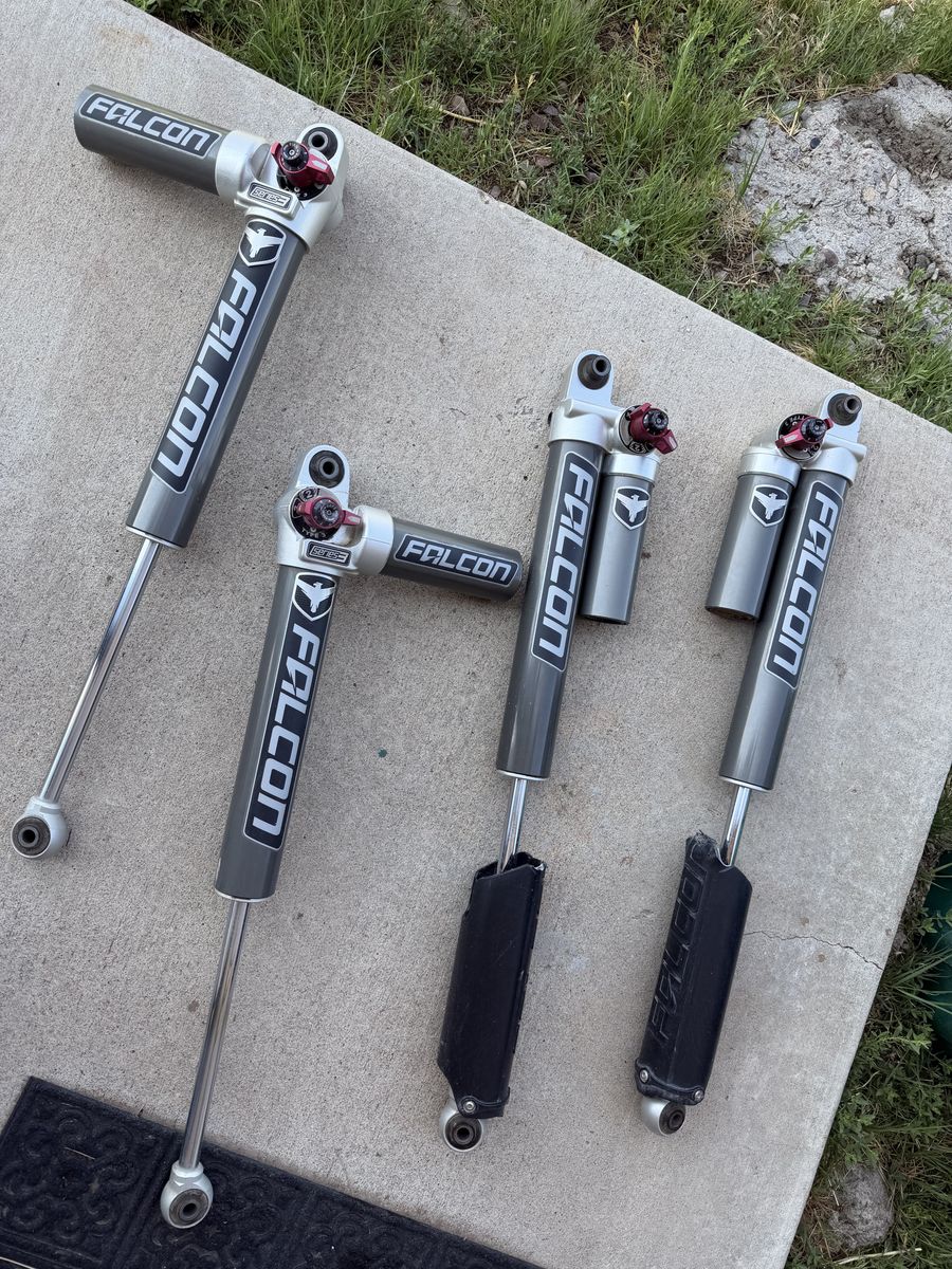 Falcon adjustable shocks