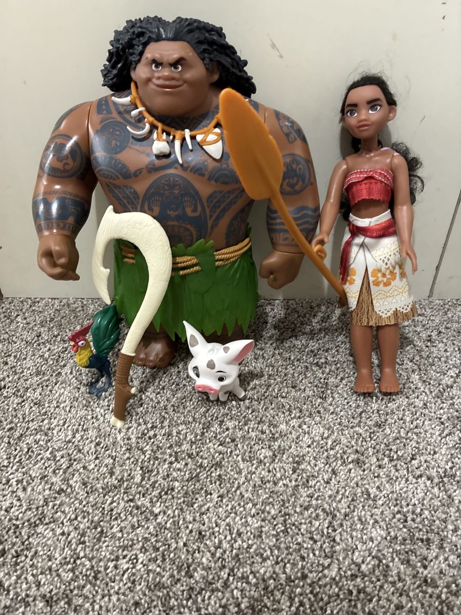 Moana and Maui