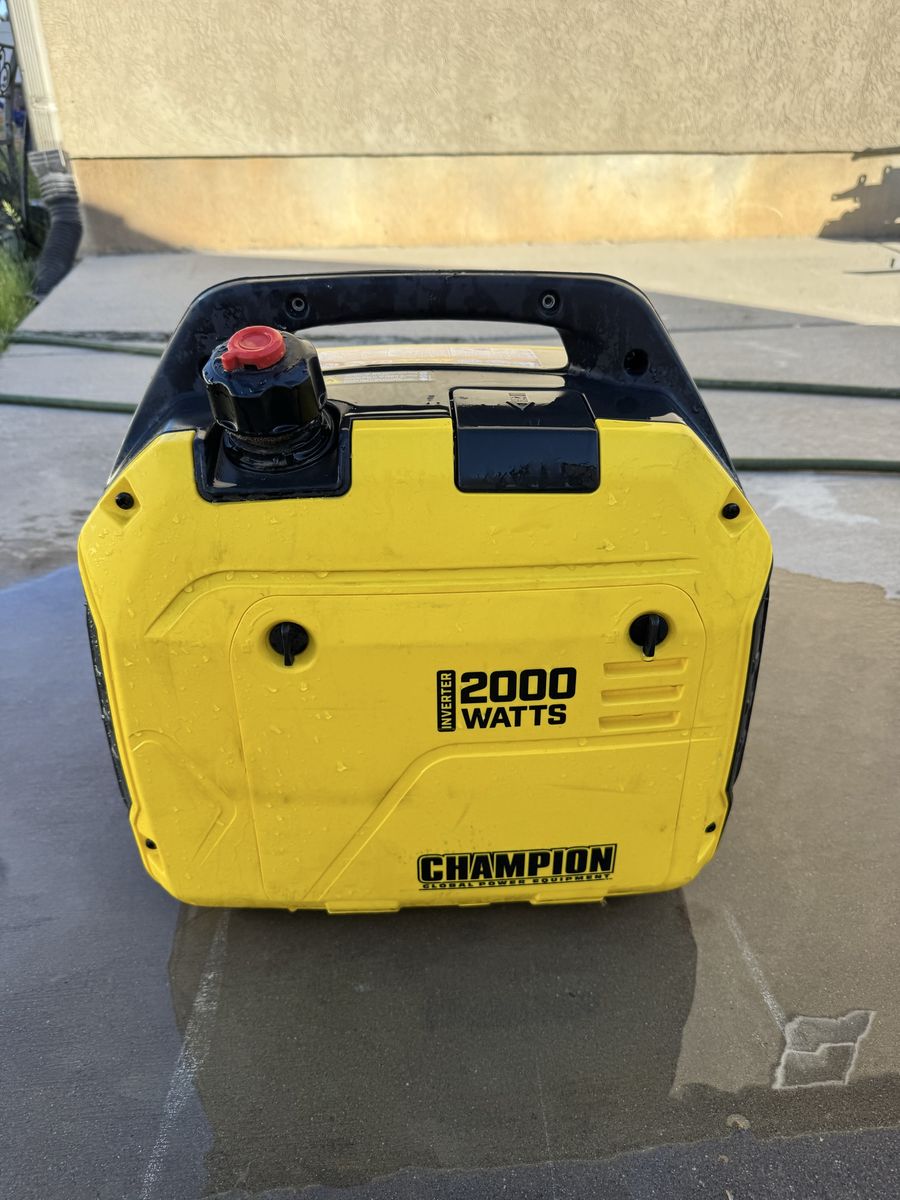 Champion 2000W Inverter Generator - Portable Power for Camping, Home Backup, or Job Sites