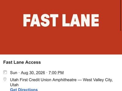 Chicago Styx concert 2 Fast Lane Tickets