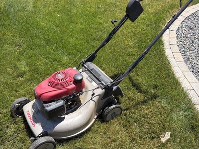 Honda Easy Start GCV160 Twin Blade 3-in-1 System Push Lawn Mower