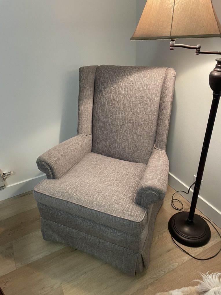 Cute Gray Armchair