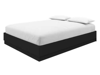 Nexcer Black Platform Bed Frame - Modern Queen Size