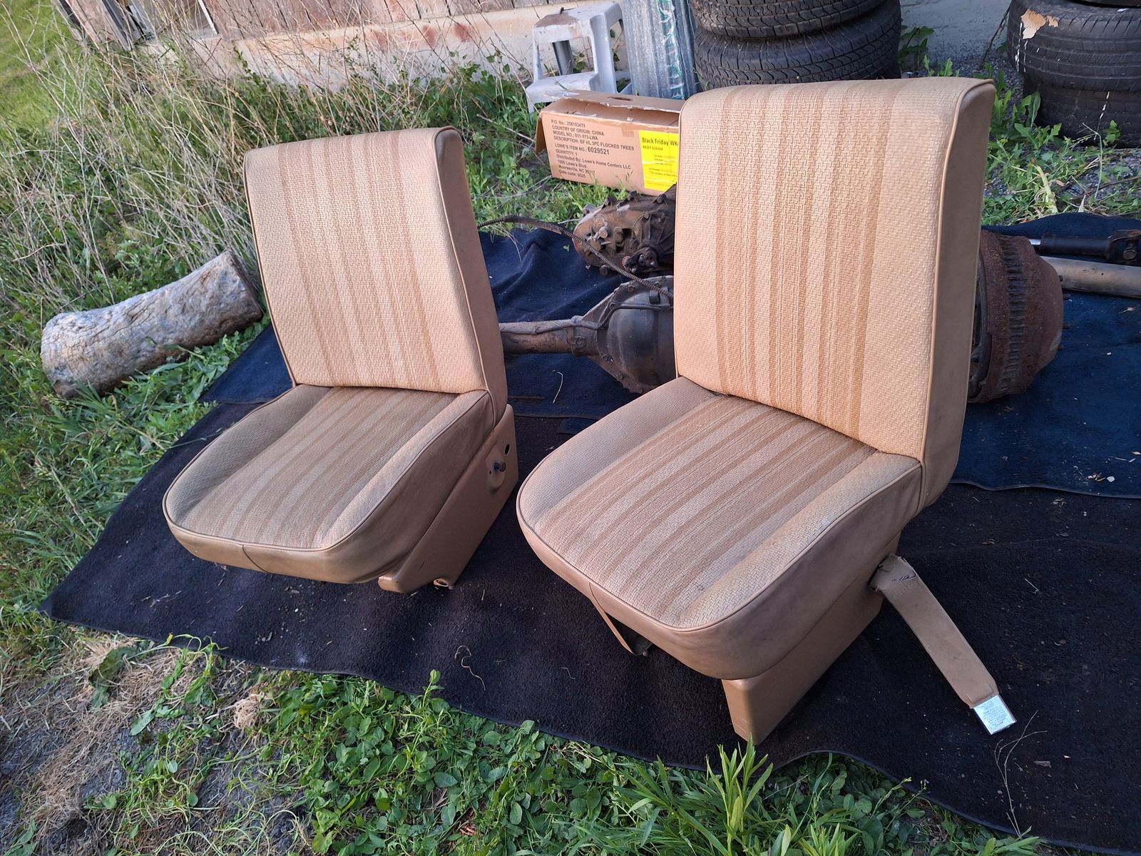 Chevy Van G10/20/30 front seats
