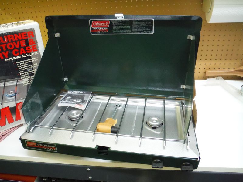 New in Box Coleman 2-Burner Propane Stove