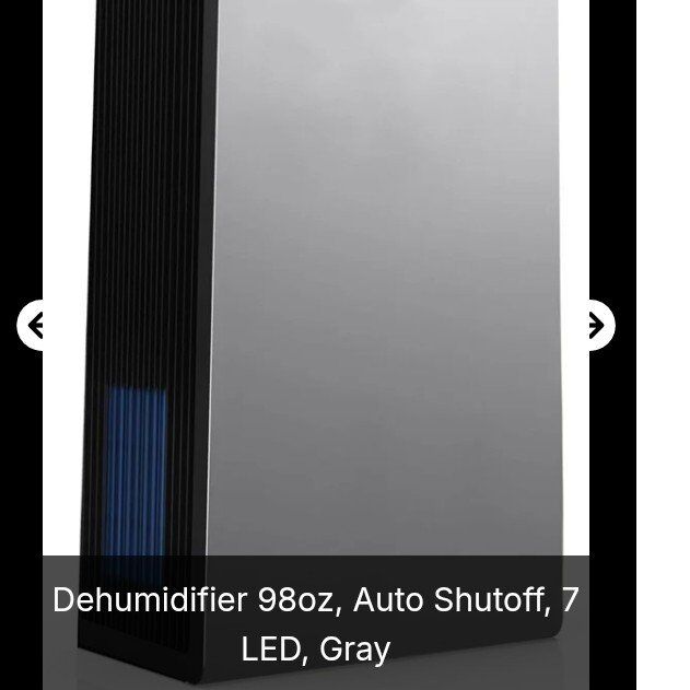 98 Oz. Small Dehumidifier (NEW)