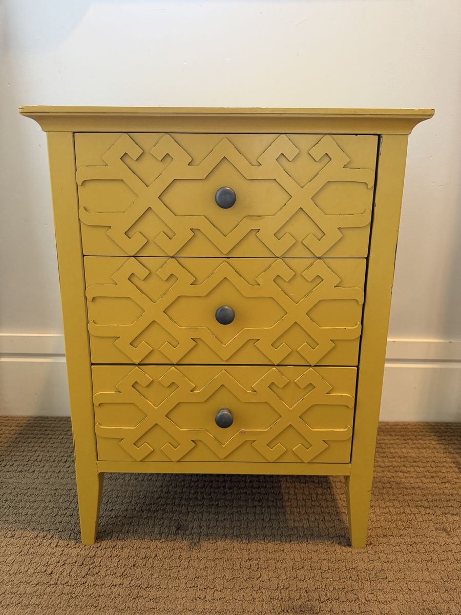 Bedside table, end table
