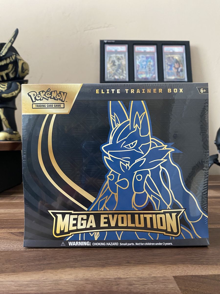 Pokemon Mega Evolution Lucario ETB Cards