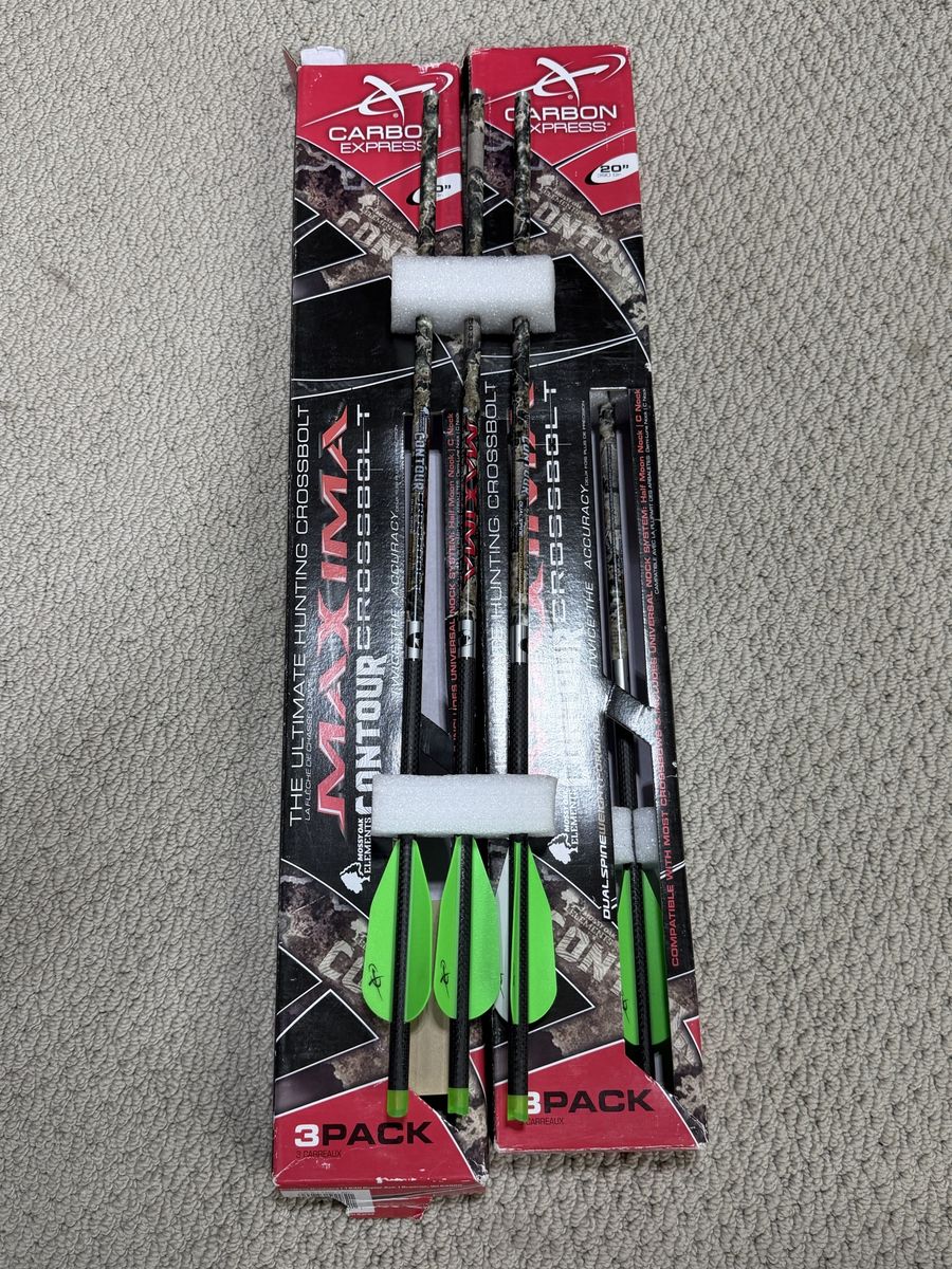 carbon express maxima contour crossbolt 3 pack 390grain