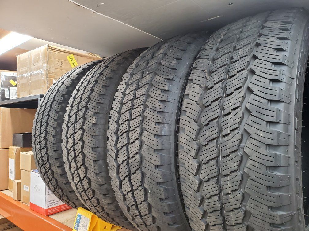 4 New Bridgestone Load E LT 275 65 20 Tires
