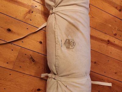 Big Sky Canvas Bed Roll w/Ridge Hibernate 10 degree sleeping bag